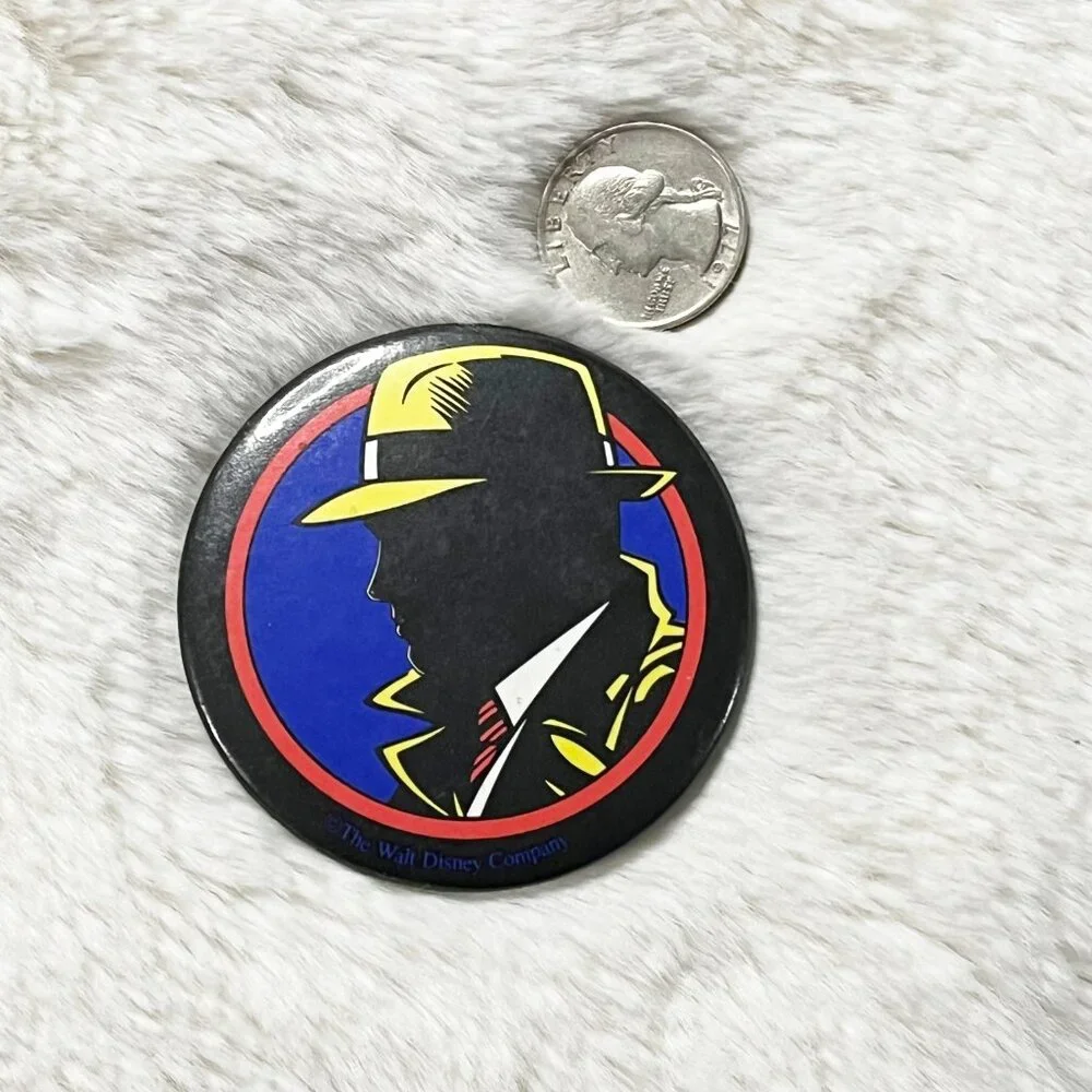 🔮 5/$25 Vintage Disney Dick‎ Tracy Pin